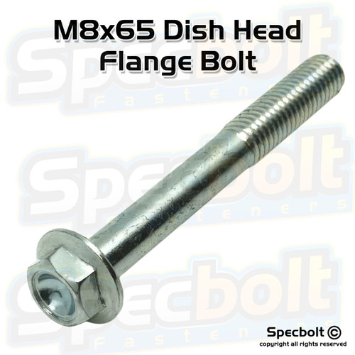 M8 1.25 65 10 zinc plated hardened heat treated steel dished head OEM factory fit finish M8 1.25 65 10 zinc plated hardened heat treated steel dished head OEM factory fit finish