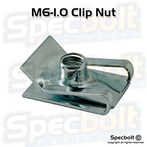 M6-1.0 Clip Nut