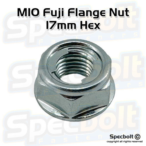 Rear Axle Fuji Lock Nut M22