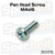 Specbolt Pan Head Screw M4x16 Specbolt Pan Head Screw M4x16