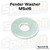 Specbolt Fender Washer M5x16