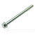 M6-1.0 75mm Flange Bolt 8mm reduced head zinc plated metric class 10.9 high carbon heat treated steel  OEM factory Spec
