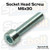 Specbolt Socket Head Screw M6x30