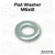 Specbolt Flat Washer M6x12