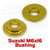 Specbolt Gold Universal M6x16 with 3mm standoff Collar Bushing