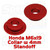 Specbolt Red Honda M6x19 with 4mm standoff Collar Bushing 90501-MEY-670