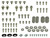 Specbolt Nickel Wurks Bodywork Plastics Fastener kit for Honda CR 80 85 125 250 500 Specbolt Nickel Wurks Bodywork Plastics Fastener kit for Honda CR 80 85 125 250 500