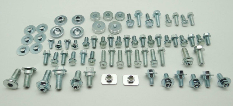 Kawasaki KX KXF 87pc Plastics & Bodywork Fastener Kit