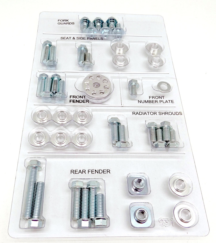 Suzuki 01-08 RM125/RM250 Full Plastics & Bodywork Fastener Kit
