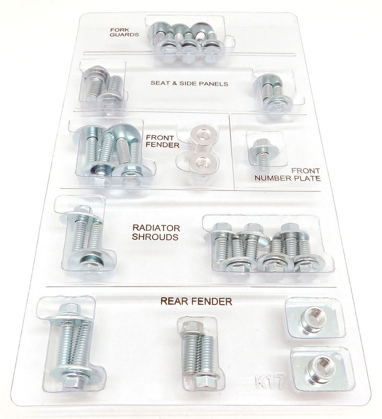Suzuki 04-06 RMZ250 Full Plastics & Bodywork Fastener Kit