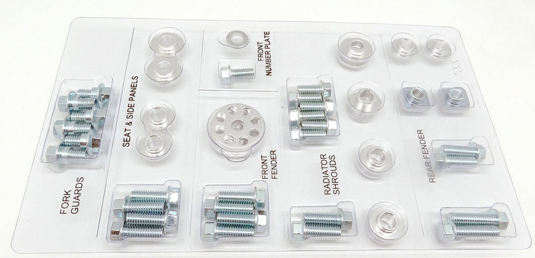 Suzuki 07-09 RMZ250 Full Plastics & Bodywork Fastener Kit