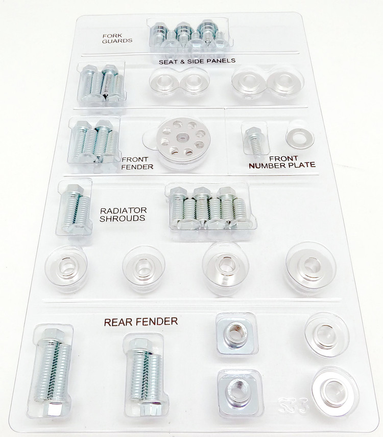 Suzuki 07-09 RMZ250 Full Plastics & Bodywork Fastener Kit