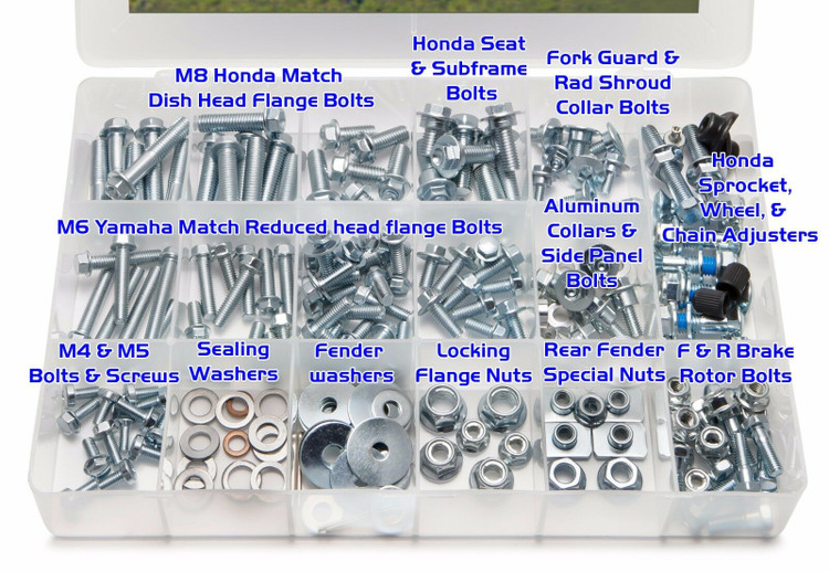 CR CRF HONDA Bolt Kit 80 85 125 250 450 500 CRF250 CRF450 CR85