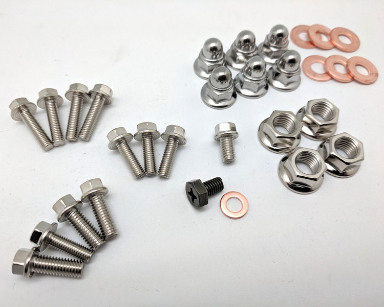 2 Stroke Engine Top End Bolt Kit (Nickel Würks)