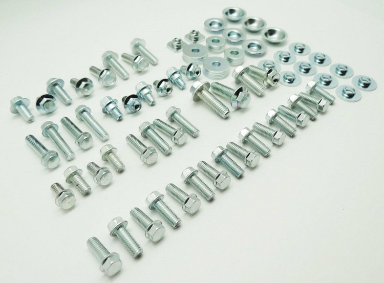 Suzuki RM RMZ RMX 87pc Plastics & Bodywork Fastener Kit