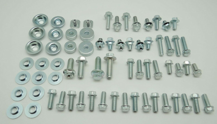 Suzuki RM RMZ RMX 87pc Plastics & Bodywork Fastener Kit