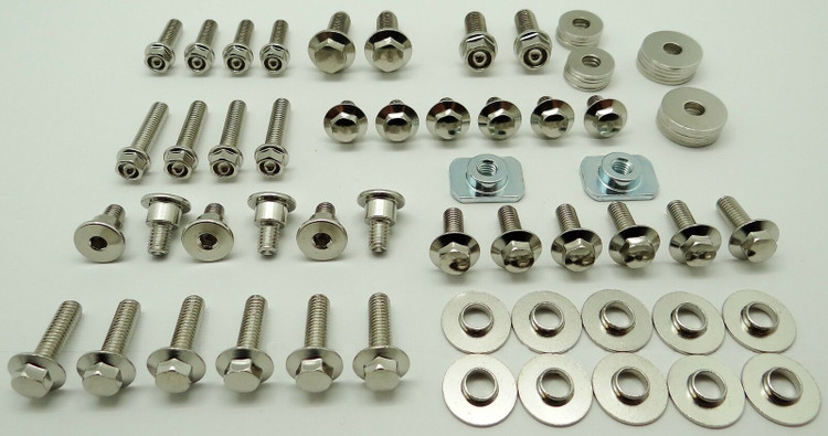 Yamaha YZ, YZF, WR, XT, TTR Plastic & Bodywork Fastener Kit