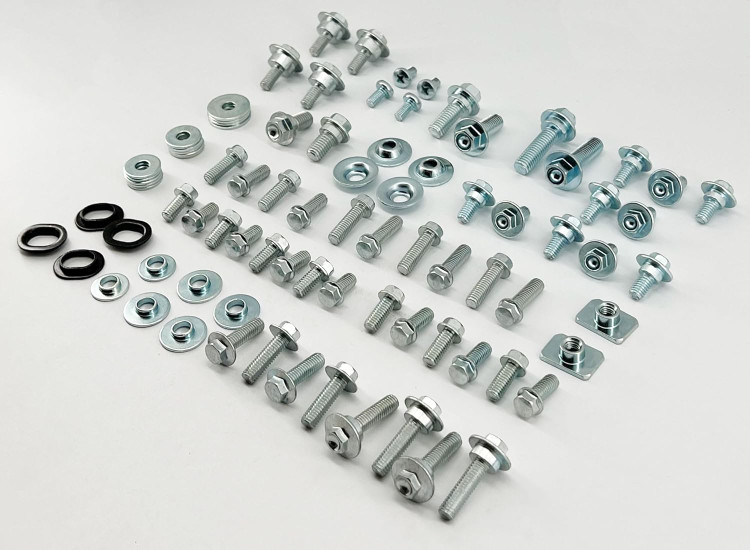 Kawasaki KX KXF 87pc Plastics & Bodywork Fastener Kit