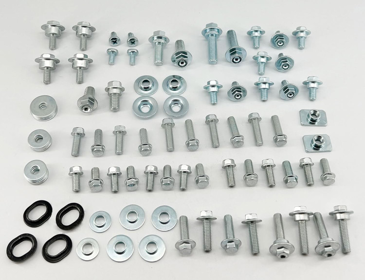 Kawasaki KX KXF 87pc Plastics & Bodywork Fastener Kit