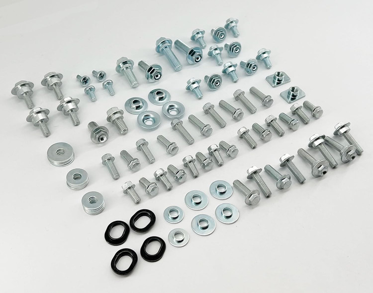 Kawasaki KX KXF 87pc Plastics & Bodywork Fastener Kit