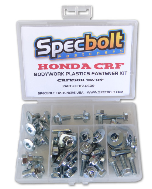 Honda 06-09 CRF250R Bodywork Plastics Fastener Kit