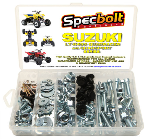 Suzuki LT450 & LTZ400R Sport ATV 150pc Bolt Kit