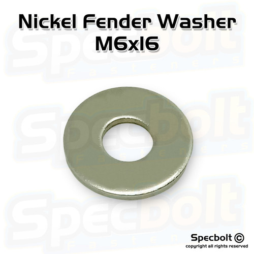 Fender Washer M6x16 (Nickel Würks)