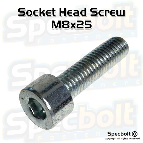 Socket Head Screw M8X25 Honda OEM match 90116125782