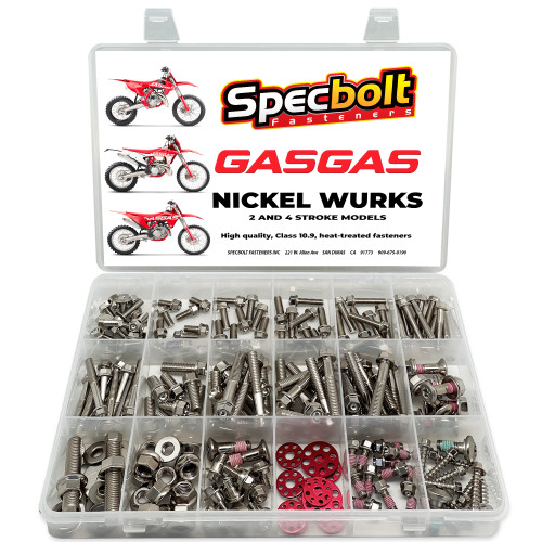 KTM Dress-Up Bolt Kit (Nickel Würks)