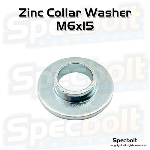 Collar Washer M6x15 zinc