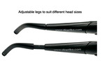 LG-228N | 1064 nm ND YAG Laser Safety Glasses | OD 7+ | Clear | Wraparound