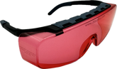 LG-1430 | 532 OD3+ Laser Safety Glasses Universal Fit | Semi Frameless