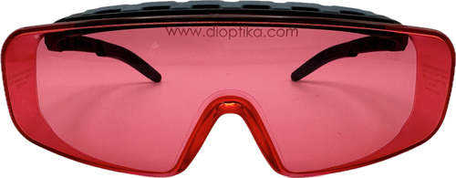 LG-1430 | 532 OD3+ Laser Safety Glasses Universal Fit | Semi Frameless