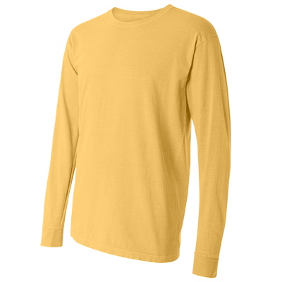 Fraternity & Sorority Comfort Colors Butter Long Sleeve T-Shirt