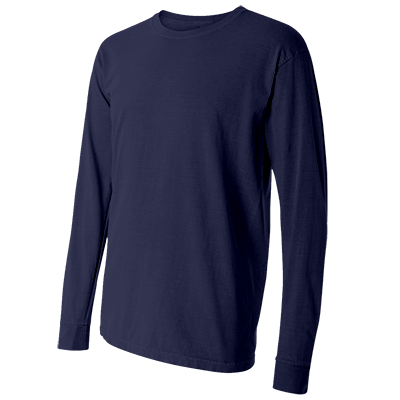 Fraternity & Sorority Comfort Colors Chili Long Sleeve T-Shirt