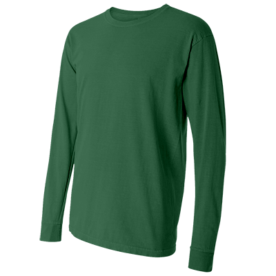 Fraternity & Sorority Comfort Colors Grass Long Sleeve T-Shirt