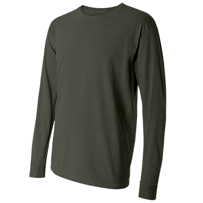 Fraternity & Sorority Comfort Colors Melon Long Sleeve T-Shirt