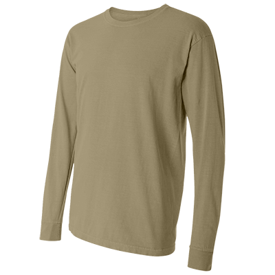 Fraternity & Sorority Comfort Colors Stone Long Sleeve T-Shirt