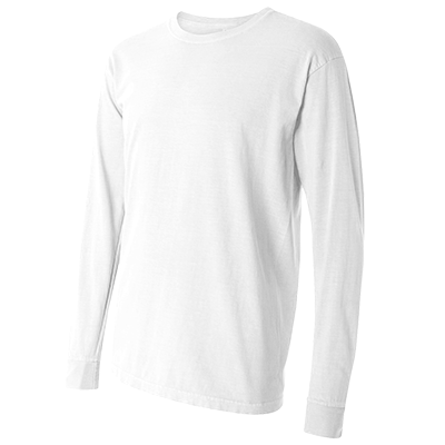 Fraternity & Sorority Comfort Colors White Women's Long Sleeve T-Shirt