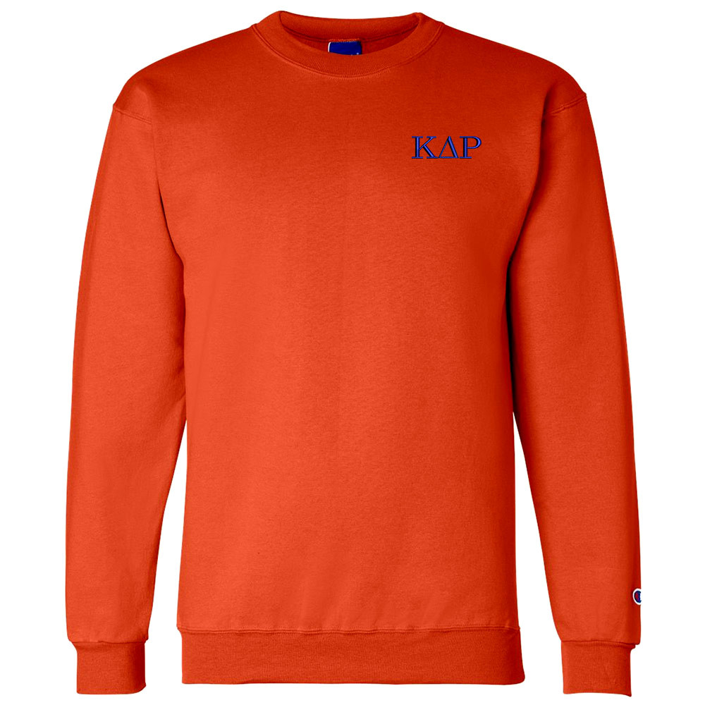 Fraternity Sorority Embroidered Sweatshirt by Champion