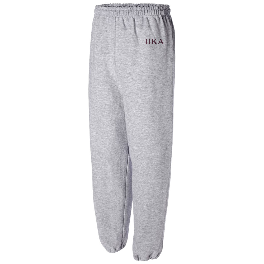 sweatpants with cuffed bottoms