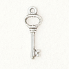 Sterling Silver Small Key Symbol