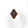 Pi Beta Phi Small Raised Wooden Crest
