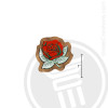Alpha Omicron Pi Small Raised Wooden Crest