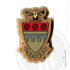 Theta Tau Large Raised Wooden Crest