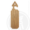 Delta Gamma 21 Inch Blank Greek Letter Paddle
