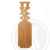 Pi Kappa Phi 21 Inch Blank Greek Letter Paddle