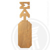 Sigma Delta Tau 21 Inch Blank Greek Letter Paddle