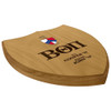 Beta Theta Pi Shield Paddle Plaque Side