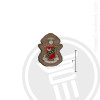 Kappa Sigma Small Raised Wooden Crest